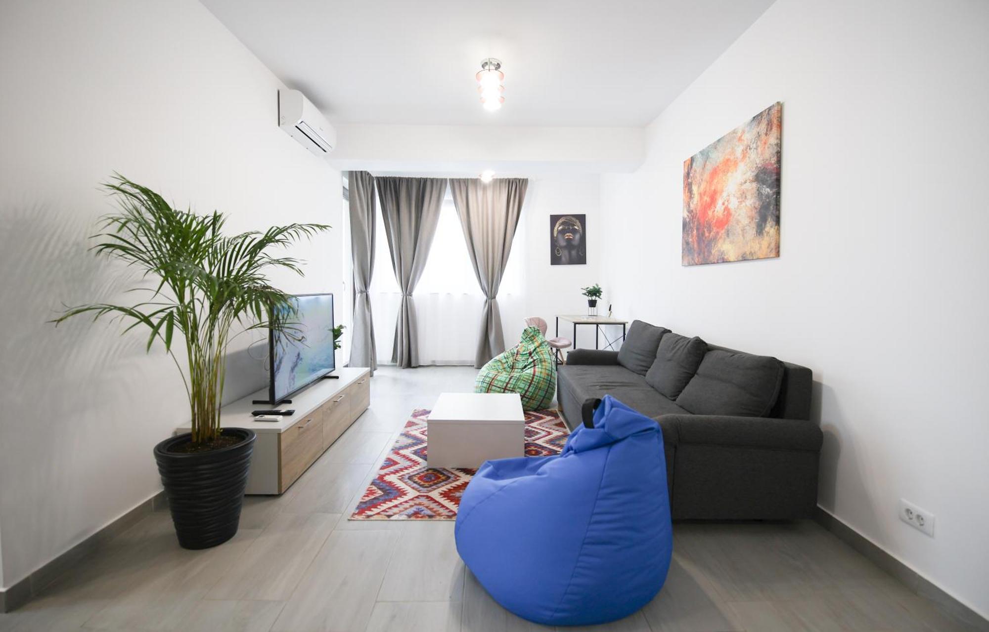 Vitan Central Oasis ---Free Secured Private Parking---Self Check-In-- 布加勒斯特 客房 照片