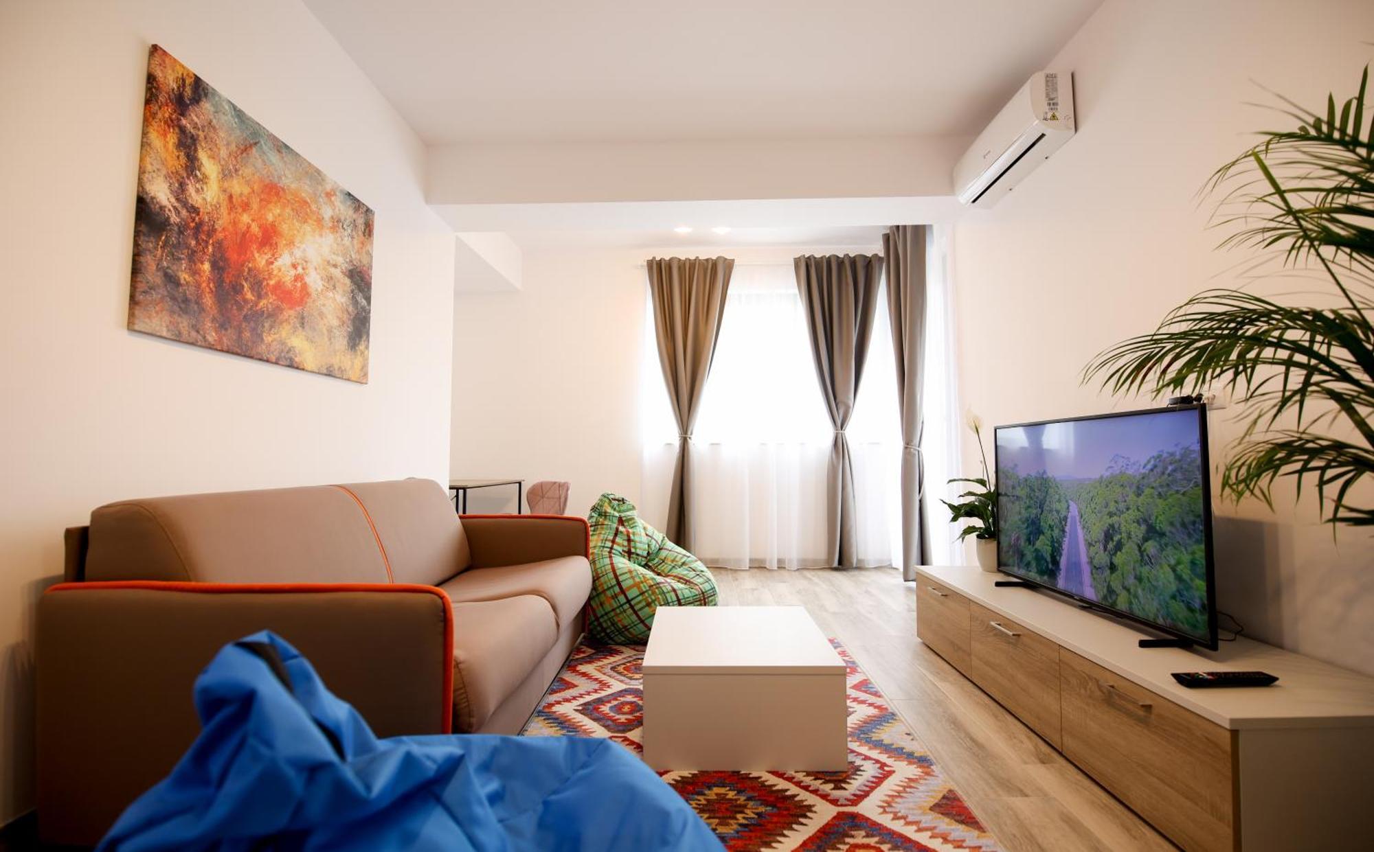 Vitan Central Oasis ---Free Secured Private Parking---Self Check-In-- 布加勒斯特 客房 照片